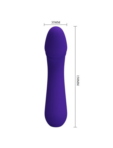 PRETTY LOVE - CETUS RECHARGEABLE VIBRATOR PURPLE