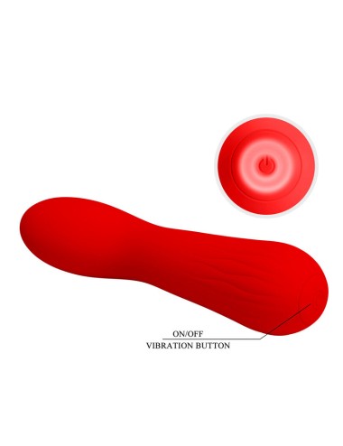 PRETTY LOVE - FAUN RECHARGEABLE VIBRATOR RED