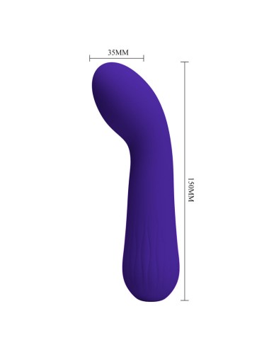 PRETTY LOVE - FAUN RECHARGEABLE VIBRATOR PURPLE