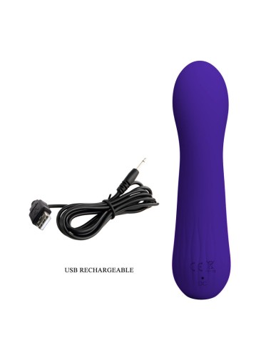 PRETTY LOVE - FAUN RECHARGEABLE VIBRATOR PURPLE