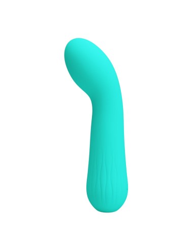 PRETTY LOVE - FAUN RECHARGEABLE VIBRATOR AQUA GREEN