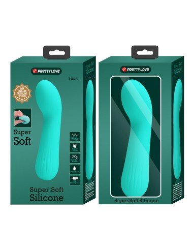 PRETTY LOVE - FAUN RECHARGEABLE VIBRATOR AQUA GREEN
