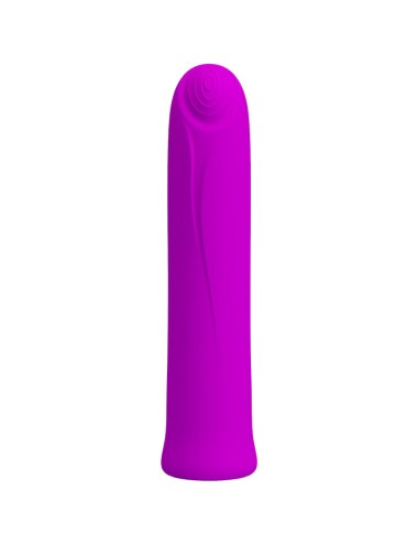 PRETTY LOVE - CURTIS MINI SUPER POWER VIBRATOR 12 VIOLET SILICONE VIBRATIONS