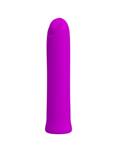 PRETTY LOVE - CURTIS MINI SUPER POWER VIBRATOR 12 VIOLET SILICONE VIBRATIONS