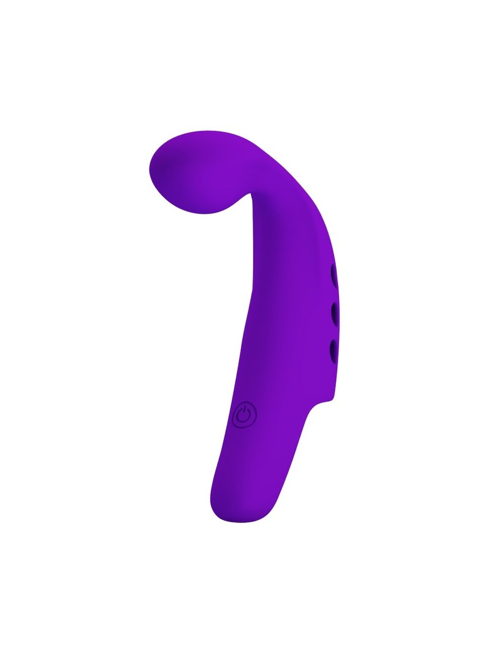 PRETTY LOVE - GORGON PURPLE RECHARGEABLE FINGER VIBRATOR