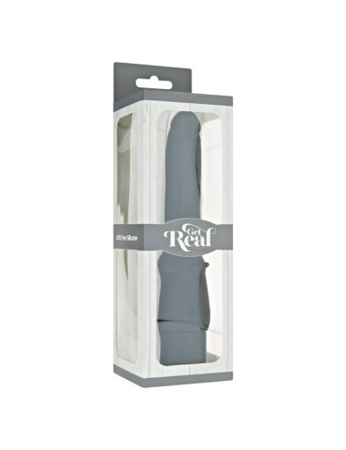 GET REAL - CLASSIC SMOOTH VIBRATOR BLACK