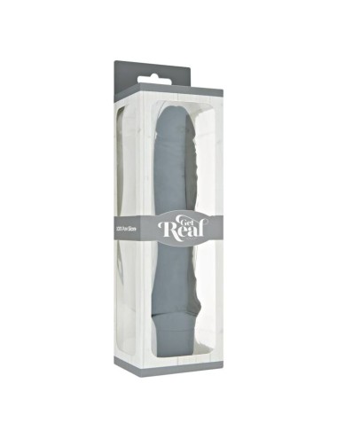 GET REAL - CLASSIC LARGE BLACK VIBRATOR