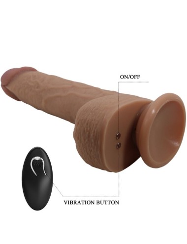 PRETTY LOVE - TOMMY REALISTIC DILDO VIBRATOR 22.5 CM
