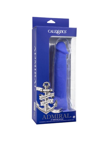 ADMIRAL - CAPTAIN REALISTIC DILDO VIBRATOR BLUE