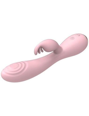 NALONE - MAGIC STICK VIBRATOR WITH RABBIT - LIGHT PINK