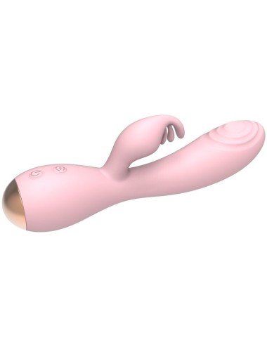 NALONE - MAGIC STICK VIBRATOR WITH RABBIT - LIGHT PINK