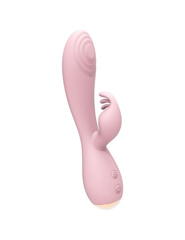 NALONE - MAGIC STICK VIBRATOR WITH RABBIT - LIGHT PINK