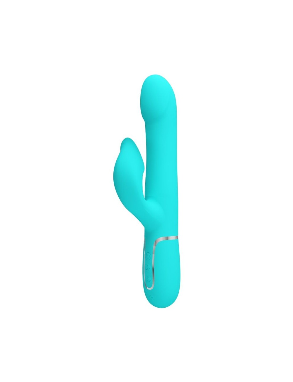 PRETTY LOVE - RABBIT VIBRATOR PEARLS AQUA GREEN PRETTY LOVE - RABBIT VIBRATOR PEARLS AQUA GREEN