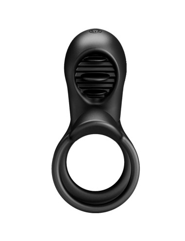 PRETTY LOVE - JAMMY PENIS SHEATH 12 VIBRATIONS WITH RECHARGEABLE SILICONE TONGUE