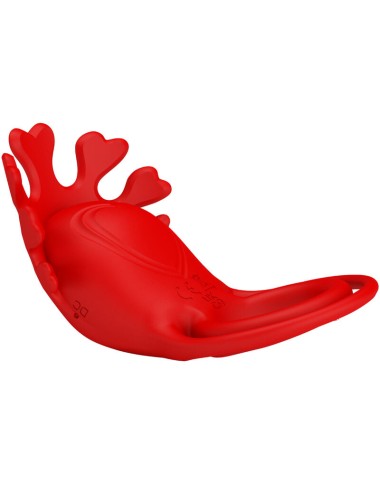 PRETTY LOVE - RUBEN VIBRATOR RING 7 VIBRATIONS SILICONE RED