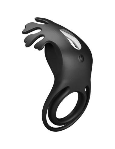 PRETTY LOVE - RUBEN VIBRATOR RING 7 VIBRATIONS BLACK SILICONE