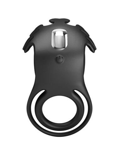 PRETTY LOVE - RUBEN VIBRATOR RING 7 VIBRATIONS BLACK SILICONE