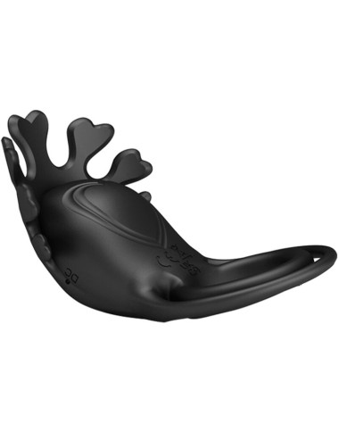 PRETTY LOVE - RUBEN VIBRATOR RING 7 VIBRATIONS BLACK SILICONE