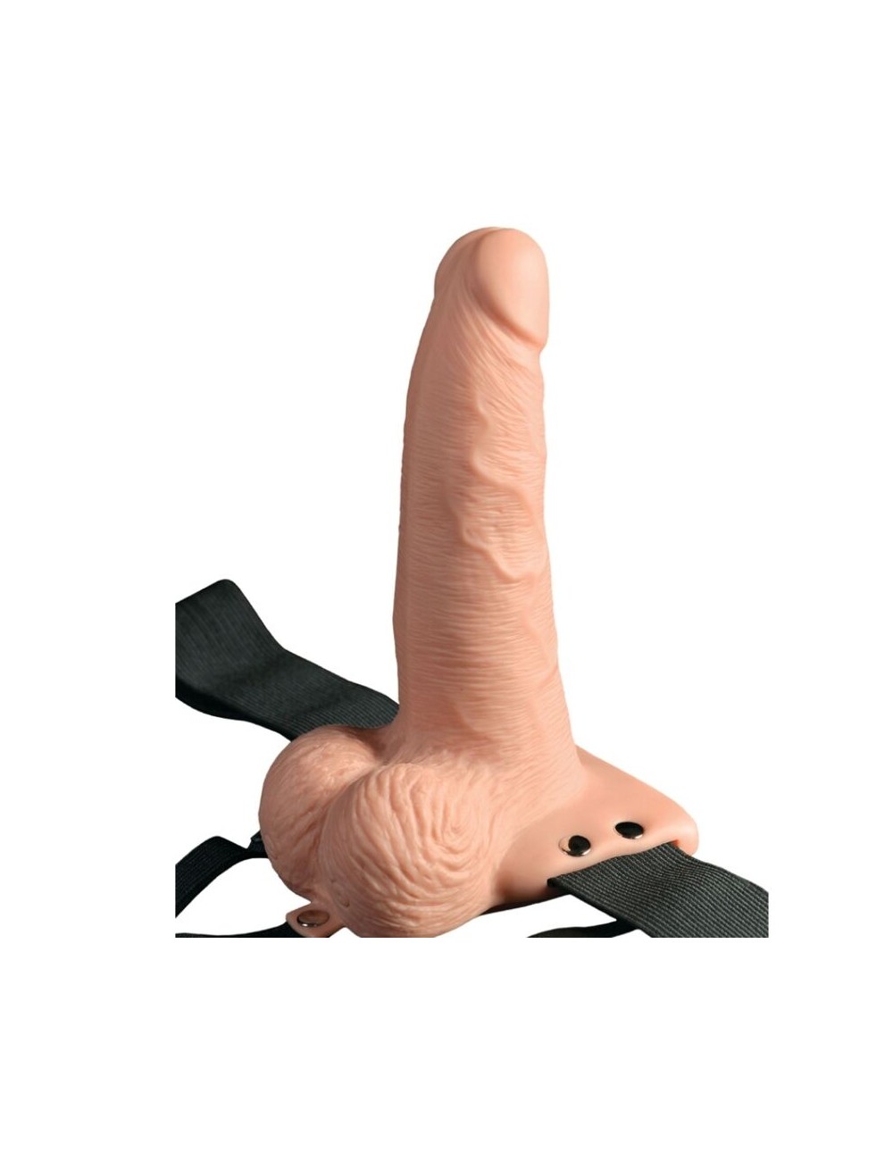 FETISH FANTASY SERIES - ADJUSTABLE HARNESS REMOTE CONTROL REALISTIC PENIS WITH RECHARGEABLE TESTICLES AND VIBRATOR 15 CM FETISH FANTASY SERIES - ADJUSTABLE HARNESS REMOTE CONTROL REALISTIC PENIS WITH RECHARGEABLE TESTICLES AND VIBRATOR 15 CM