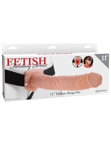 FETISH FANTASY SERIES - ADJUSTABLE HARNESS REALISTIC PENIS 28 CM