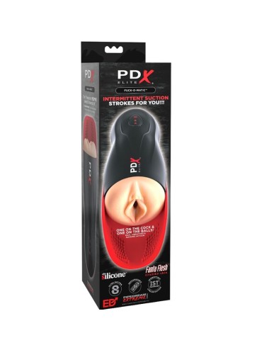 PDX ELITE - STROKER FUCK-O-MATIC VAGINA DOUBLE VIBRATION PENIS & TESTICLES