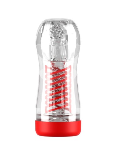 PDX ELITE - STROKER VIEWTUBE 2 SPIRAL COMPRESSION TRANSPARENT