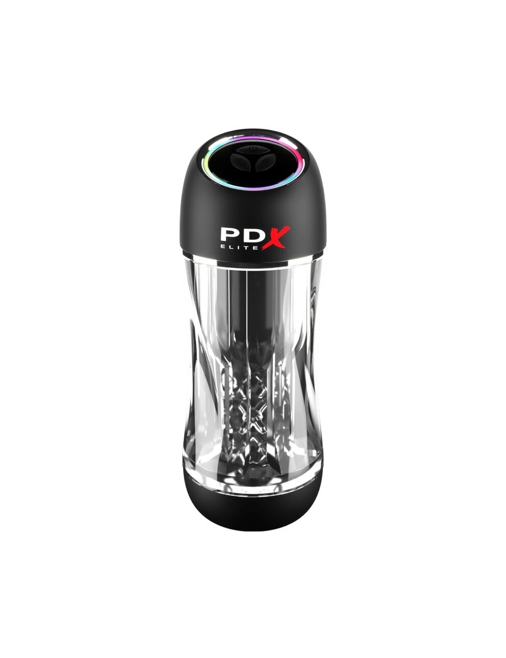 PDX ELITE - STROKER VIEWTUBE PRO VIBRATOR TRANSPARENT