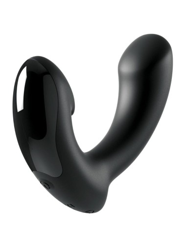 SIR RICHARDS - BLACK SILICONE P-POINT PROSTATE MASSAGER