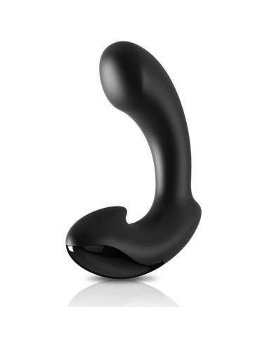 SIR RICHARDS - BLACK SILICONE P-POINT PROSTATE MASSAGER
