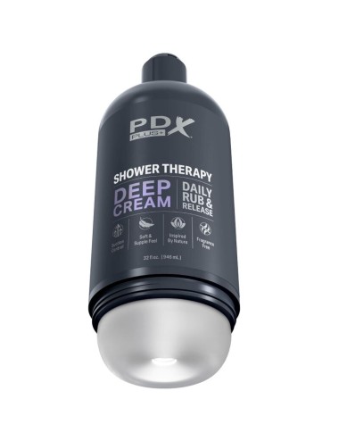 PDX PLUS - STROKER MASTURBATOR DISCREET DEEP CREAM SHAMPOO BOTTLE DESIGN