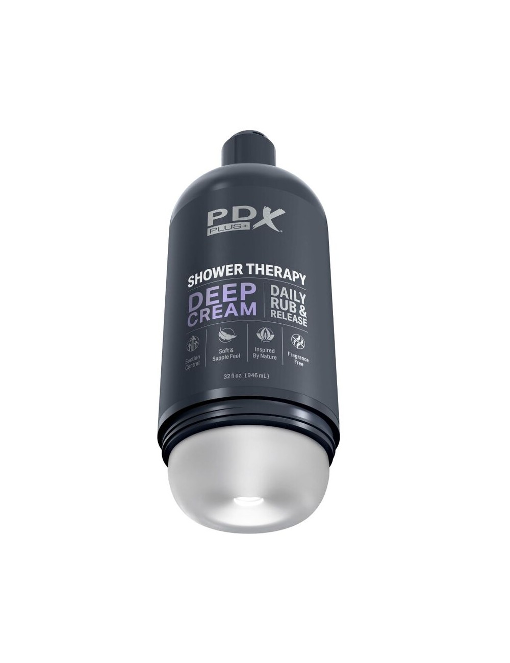 PDX PLUS - STROKER MASTURBATOR DISCREET DEEP CREAM SHAMPOO BOTTLE DESIGN