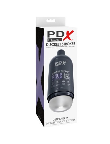 PDX PLUS - STROKER MASTURBATOR DISCREET DEEP CREAM SHAMPOO BOTTLE DESIGN