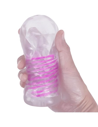 PRETTY LOVE - FANTASY MALE MASTURBATOR WITH INTERNAL SPIRAL AND TRANSPARENT BALLS