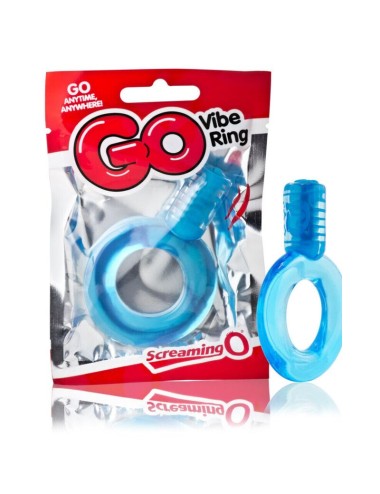 SCREAMING O - GO BLUE VIBRATING RING
