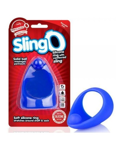 SCREAMING O - BLUE SLINGO RING