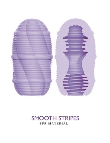 PRETTY LOVE - SMOOTH STRIPES CUPID MASTURBATOR EGG