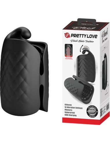 PRETTY LOVE - MANUAL MASTURBATOR FOR GLAND RECHARGEABLE VIBRATOR