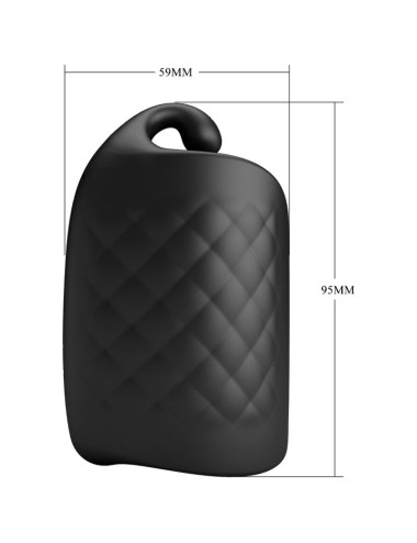PRETTY LOVE - MANUAL MASTURBATOR FOR GLAND RECHARGEABLE VIBRATOR
