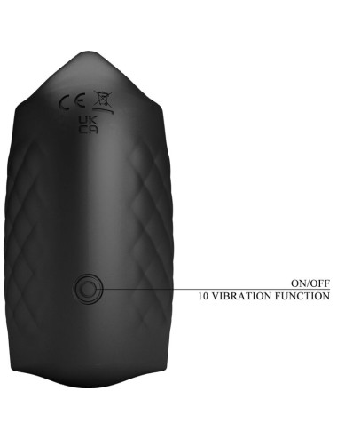 PRETTY LOVE - MANUAL MASTURBATOR FOR GLAND RECHARGEABLE VIBRATOR