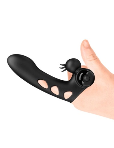 PRETTY LOVE - ORLANDO BLACK VIBRATOR FINGER COVER