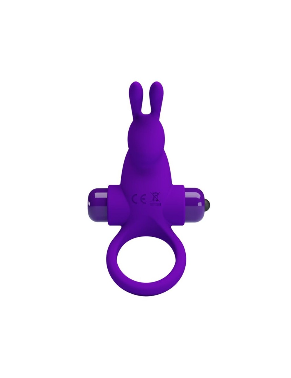 PRETTY LOVE - VIBRATOR RING I RABBIT FOR PURPLE PENIS