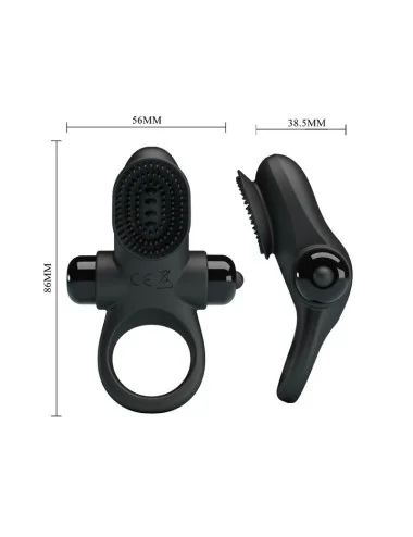 PRETTY LOVE - VIBRATOR RING II FOR THE BLACK PENIS