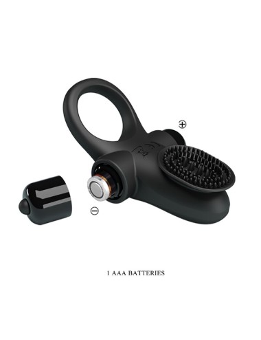 PRETTY LOVE - VIBRATOR RING II FOR THE BLACK PENIS