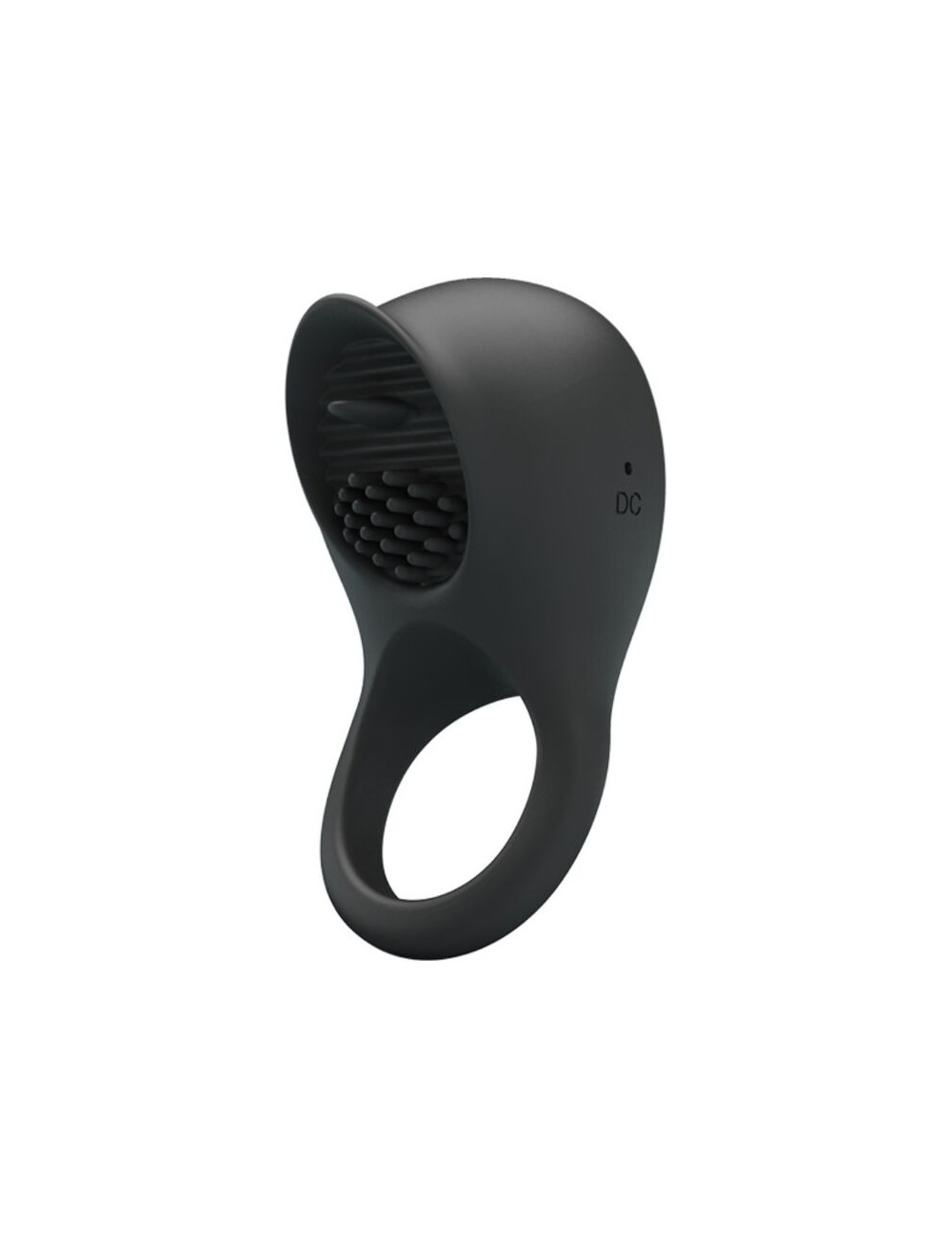 PRETTY LOVE - VIBRATING PENIS RING WITH BLACK TONGUE PRETTY LOVE - VIBRATING PENIS RING WITH BLACK TONGUE