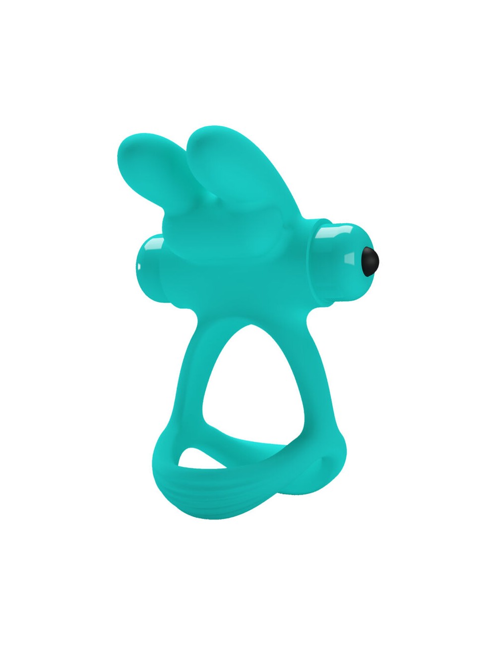 PRETTY LOVE - DANTE GREEN RABBIT VIBRATOR RING PRETTY LOVE - DANTE GREEN RABBIT VIBRATOR RING