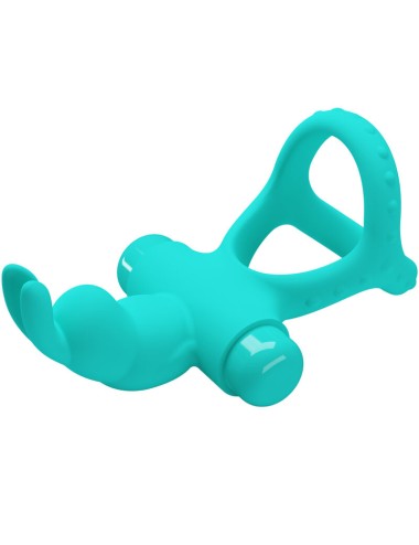 PRETTY LOVE - FIGGY GREEN RABBIT VIBRATOR RING
