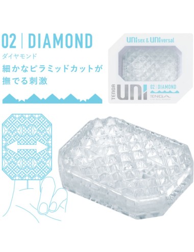 TENGA - UNI VARIETY MASTURBATOR THIMBLE PACK 4 UNITS