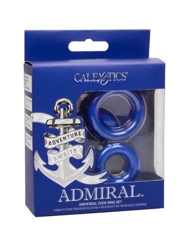 ADMIRAL - COCK RING SET BLUE