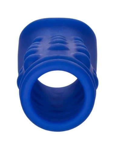 ADMIRAL - BEADED PENIS COVER LIQUID SILICONE BLUE