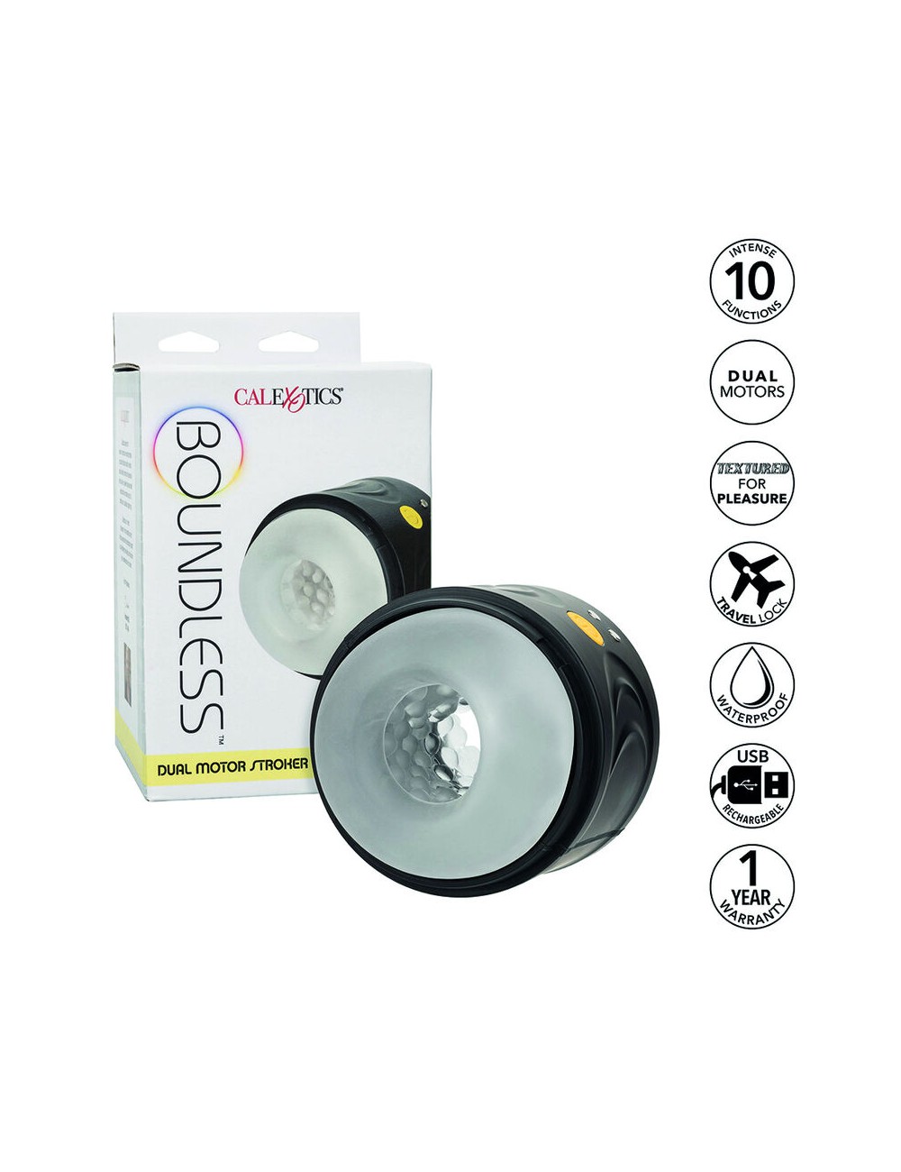 CALIFORNIA EXOTICS - BOUNDLESS DUAL MOTOR STROKER CALIFORNIA EXOTICS - BOUNDLESS DUAL MOTOR STROKER